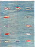 Maimaneh Modern Kilim 195 x 146 cms - The Nomads Tent